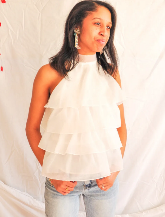 Vanna Top - White