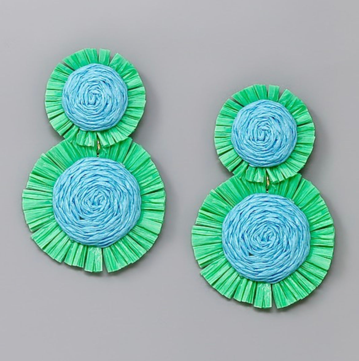 Raffia Earrings